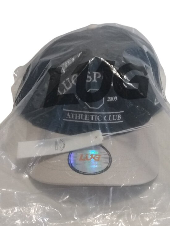 LUG Sports (Est. 2009) Athletic Club- Black Trucker Snapback Hat -One Size-NIP - Picture 11 of 11